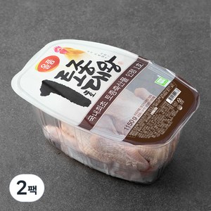 올품 토종대왕 백숙용 토종닭 (냉장), 1150g, 2개