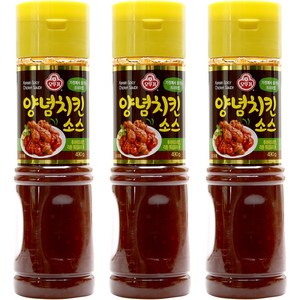 오뚜기 양념치킨 소스, 490g, 3개