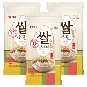샘표 쌀 소면, 800g, 3개