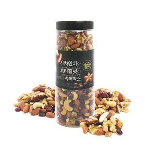 넛츠앤베리스 사차인치와 브라질넛이 들어간 슈퍼믹스, 480g, 1개