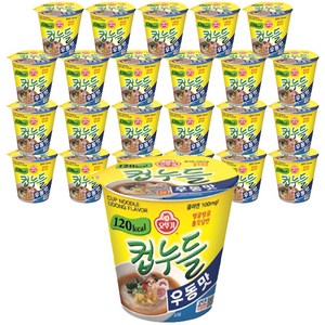 오뚜기 컵누들 우동맛 38.1g, 24개