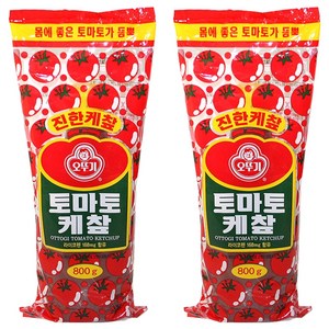 오뚜기 토마토케찹800g 케찹, 800g, 2개