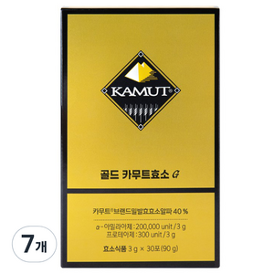 카무트 그레인온 골드 카무트효소G, 90g, 7개