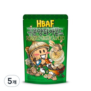 바프 구운양파 아몬드, 190g, 5개