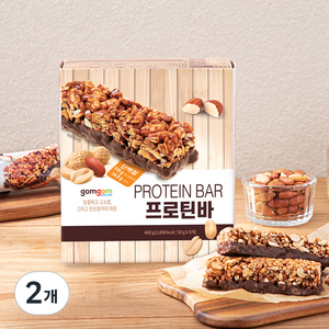 곰곰 프로틴바, 400g, 2개