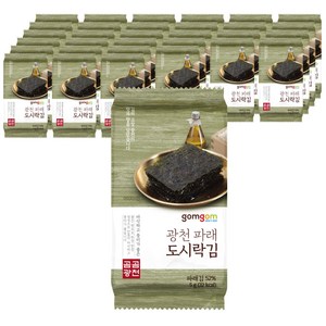 곰곰 광천 파래 도시락김, 5g, 32개