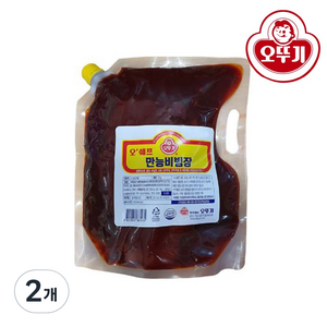 오뚜기 오쉐프 만능비빔장, 2개, 2kg