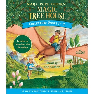 Magic Tree House Collection: Books 1-8 (Audio-CD), Listening Library