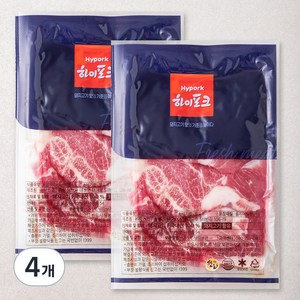 하이포크 산지직송 목심 (냉장), 500g, 4개