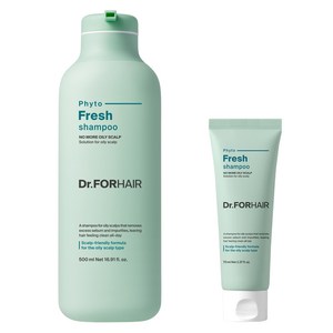 닥터포헤어 지성두피 딥 클렌징 피토프레시 샴푸 500ml + 70ml 세트, 1개