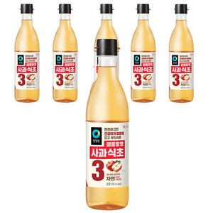 대상 청정원 정통사과식초, 470ml, 6개