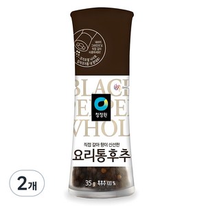 청정원 요리통후추, 35g, 2개