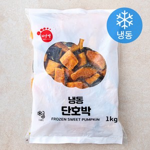 마당발 단호박 (냉동), 1kg, 1개