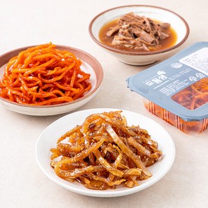 맛다린 소고기 장조림 140g + 진미채 90g + 쥐포채 간장조림 90g, 1세트