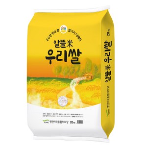 명천 2024년산 햅쌀 든든 알뜰미 우리쌀, 20kg, 1개