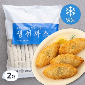 세미원 생선까스 (냉동), 1.2kg, 2개