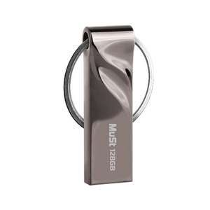 뮤스트 웨이브링 블랙 USB메모리 WAVERING USB, 128GB