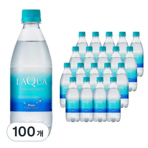 라쿠아 스파클링 워터 플레인, 500ml, 100개