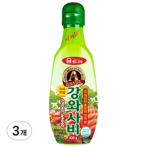 움트리 프리미엄 강와사비, 430g, 3개