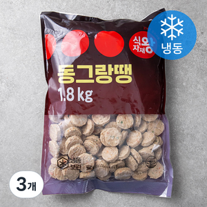 식자재왕 동그랑땡 (냉동), 1.8kg, 3개