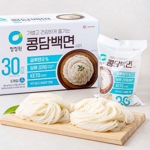 청정원 콩담백면 6개입, 1개, 900g