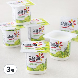 빙그레 요플레 샤인머스켓 6입, 510g, 3개