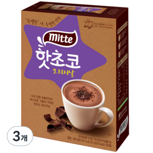 미떼 핫초코 오리지날, 30g, 30개입, 3개