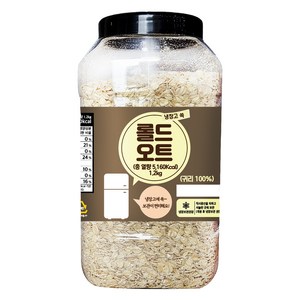 냉장고쏙 롤드 오트, 1.2kg, 1개