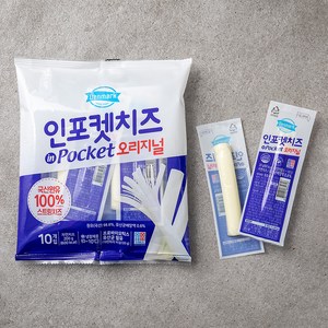 덴마크 인포켓치즈 오리지널, 200g, 1개