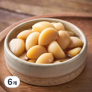 반찬단지 알마늘 절임, 1kg, 6개