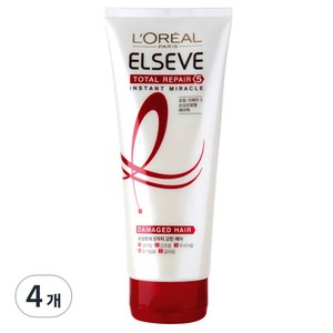 로레알파리 토탈리페어5 인스턴트 미라클 헤어팩, 170ml, 4개