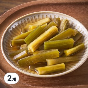 반찬단지 궁채절임, 1kg, 2개