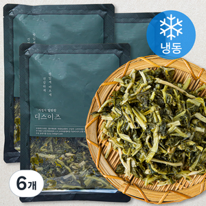 디스이즈 양구 펀치볼 삶은 시래기 (냉동), 300g, 6개