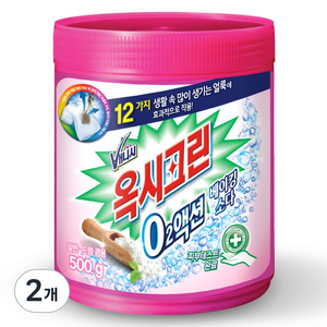 오투액션 옥시크린 베이킹소다, 500g, 2개