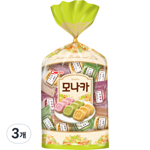 청우식품 모나카, 3개, 400g