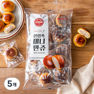 기린 한입쏙 미니만쥬, 350g, 5개