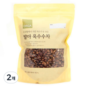 올가홀푸드 ORGA 발아 옥수수차, 500g, 1개입, 2개