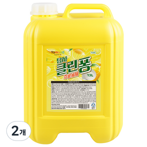 탐사 클린퐁 주방세제, 13L, 2개