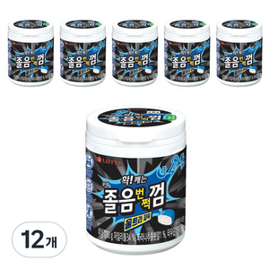 롯데웰푸드 졸음 번쩍 껌 울트라 파워, 80g, 12개