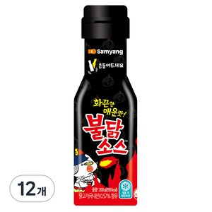 삼양 불닭소스, 200g, 12개