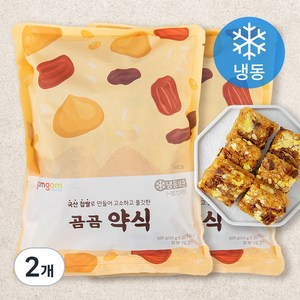 곰곰 약식 (냉동), 500g, 2개