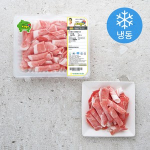 포크밸리 한돈 대패 앞다리 구이용 (냉동), 500g, 1팩