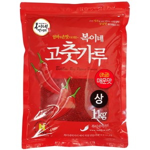 복이네먹거리 중국산 고춧가루 상 조금매운맛 찜용, 1kg, 1개