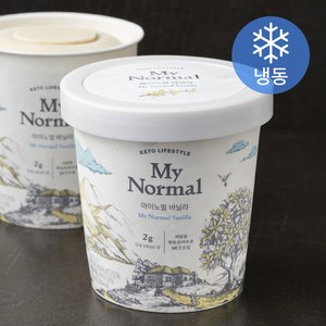 마이노멀 바닐라 아이스크림 (냉동), 474ml, 1개