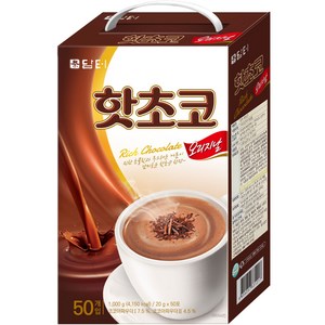 담터 핫초코 오리지날, 20g, 50개입, 1개