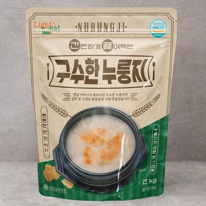 라이트잇 간편하게 끓여먹는 구수한 누룽지, 2kg, 1개