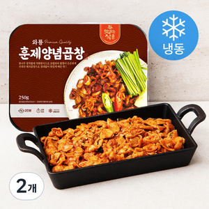 와룡 양념곱창 (냉동), 250g, 2개