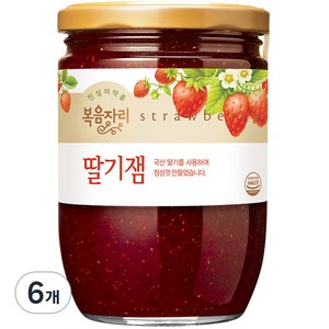 복음자리 딸기잼, 640g, 6개