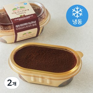 데르뜨 by 벨지오이오소 리얼 마스카포네 티라미수 (냉동), 85g, 1개입, 2개