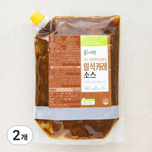 풀스키친 일식카레 소스, 1kg, 2개